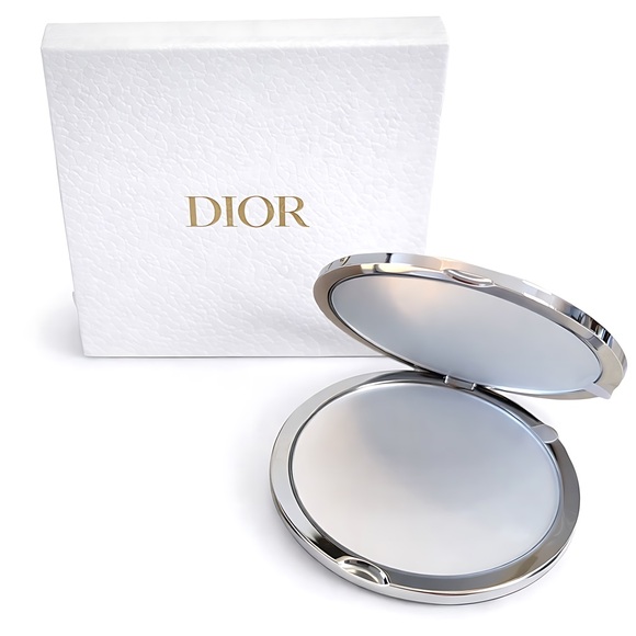 Christian Dior Paris Toile de Jouy Compact Mirror VIP GLAM Collector Piece New - Picture 3 of 5